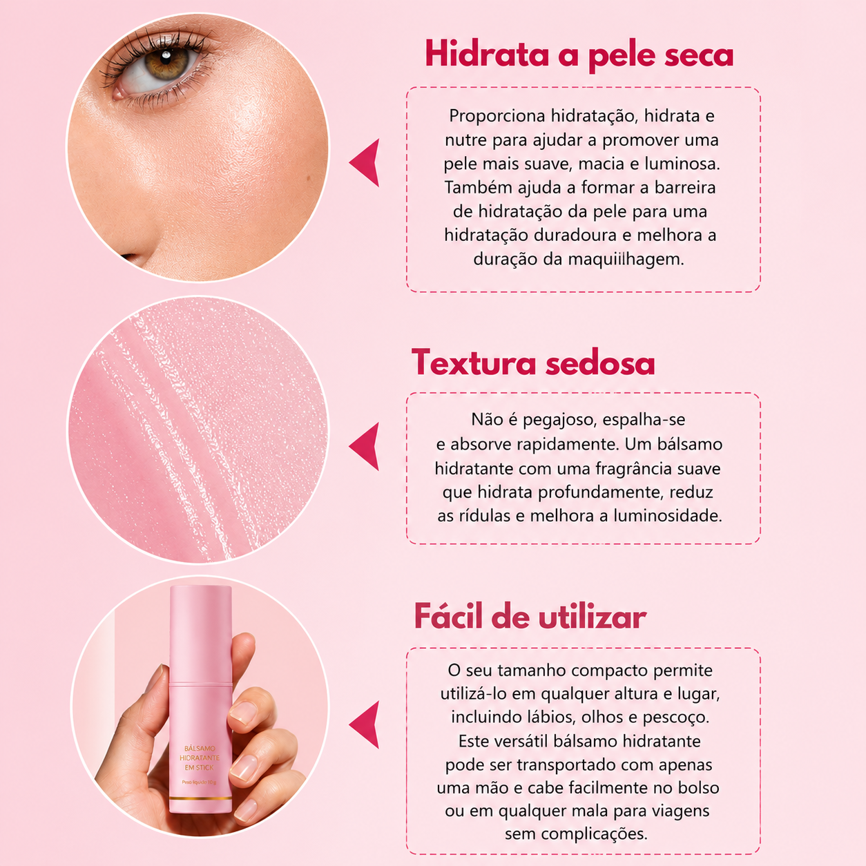 Bálsamo hidratante de colágeno para arrugas VITALIS